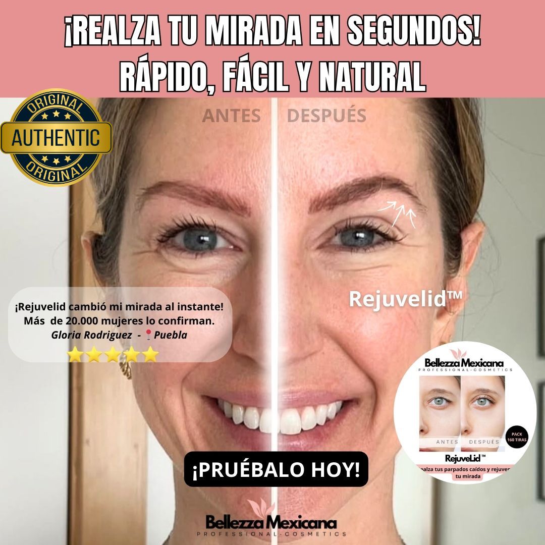 Rejuvelid™ | Levanta tus párpados al instante, sin cirugía