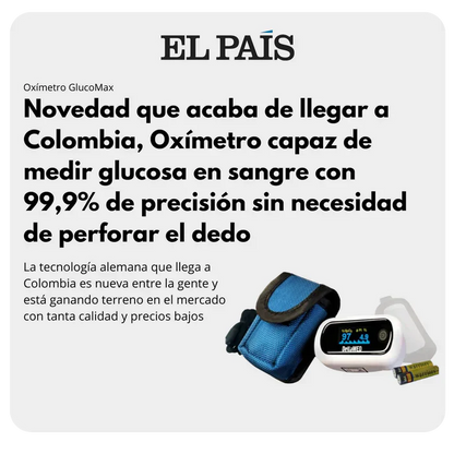 Promoción Por Black Friday 80% de descuento - Medidor de Glucosa en Sangre Multifunción Siemens 3 en 1, pulso, glucosa y presión + Envío gratis